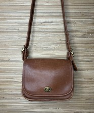 Vintage Coach Legacy Small Flap Bag British Tan picture