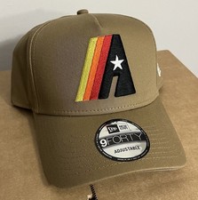 NWT Houston Astros Snapback Hat New Era A Frame Alternate Logo MLB Astro Dome picture