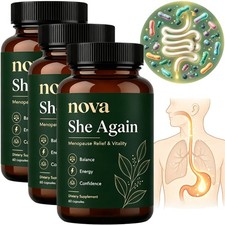 1-5PCS Nova She Again Supplement, Menopause Supplements For Women, 60 Capsules picture