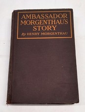 AMBASSADOR MORGENTHAU'S STORY Armenian Genocide Signed Inscribed 1926 HC Book picture