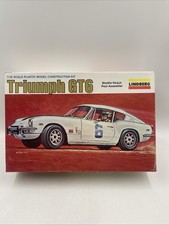 Lindberg Triumph GT6 1/25 Model Kit OPEN BOX . , Vintage picture
