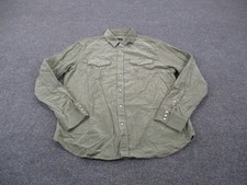 Todd Snyder Shirt Men L Corduroy Western Pearl Snap Cotton Business Preppy picture