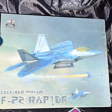 AF1 Models 1:72 Lockheed Martin F-22 Raptor Gray Diecast Pre-Built Model picture