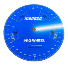 Moroso Engine Camshaft Degree Wheel 62191; Pro Degree Wheel 18