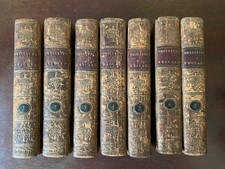 The History of England by T. Smollet 1794 Leather bound 7 Volumes picture