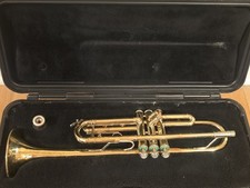 Vintage Selmer Bach TR300 Student Trumpet Bundle w/Case & Mouthpiece B15405 picture