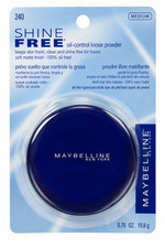 Maybelline Shine Free Oil-Control Loose Powder Medium 240 0.7 oz New picture