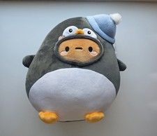 Smoko - Midi Mochi - Tayto Potato  - Penguin w/Blue Hat - Plush You - 10