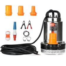 Bomba Solar Pozo Profundo 24V 120W 20FT Elevacion Sumergible Riego Industrial picture