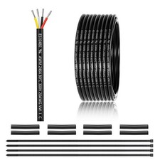 20 Gauge 4 Conductor Electrical Wire 25FT UL 2464 20 AWG 4 Wire Cable Tinned ... picture