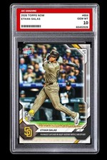 2026 Topps NOW Ethan Salas Rookie Card #684 San Diego Padres Graded 10 picture