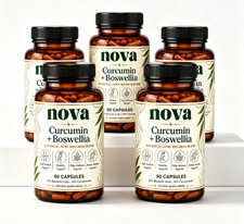 1-5 pack Nova Curcumin Boswellia Supplement Mobility Support Supplements 90 Cou picture