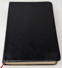 Vintage Nelson 687 KJV Bible Genuine Cowhide Leather 1972 King James Version 70s picture