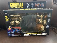 Godzilla Wars Trendmasters  1995 Power-up Godzilla Gold Rare New Must See picture