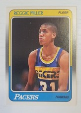 1988-89 Fleer - Reggie Miller #57 (RC) picture