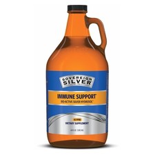 Sovereign Silver Immune Support Liquid 10 ppm Colloidal Silver 64 Fl Oz picture