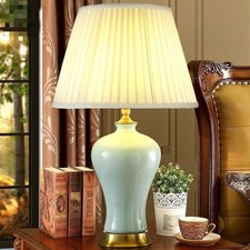 Minimalist Ceramic Table Lamp Vintage Decorative Bedside Lamp picture