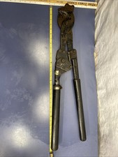 HK Porter 8690FH Ratchet Type Hard Cable Cutter Tested Working picture