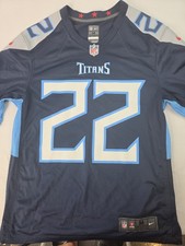 NIKE TENNESSEE TITANS DERRICK HENRY Medium Men's OnField NFL Jersey Navy picture