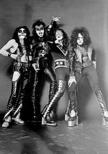 11x14 Kiss 1974 Poster Photo Paul Stanley Gene Simmons Ace Frehley Peter Criss picture