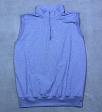 Turtleson Vest Mens L Tour Performance Golf Blue Stretch Athleisure Normcore picture