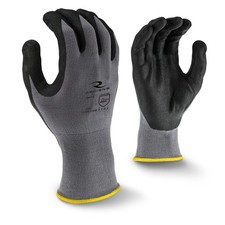 Radians RWG13-S Small Gray Foam Nitrile Dipped Nylon Work Gloves EN388 4131 picture