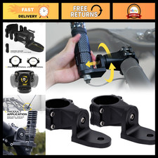 Heavy-Duty Flag Pole Holder & Whip Light Mount, 360° Adjustable Bracket for ATV, picture