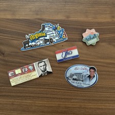 Lot of mixed refrigerator magnets picture