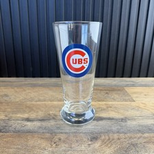 MLB Chicago Cubs Logo 16.5 oz Pilsner Glass picture