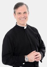 CLERGY ROMAN CLERICAL CATHOLIC PRIEST SHIRT LONG SLEEVE COTTON BLEND picture