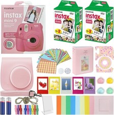 Fujifilm Instax Mini 9 Instant Camera Deluxe Bundle Flamingo Pink picture