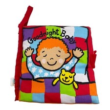 Jellycat Goodnight Baby Soft Activity Crinkly Plush Baby Book Anne Wilkinson picture