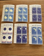 STAMPS - ALDERNEY - 1999 TOTAL ECLIPSE OF THE SUN FINE UM BLOCK OF 4 SET picture