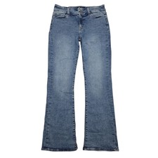 Gap Jeans Womens 10 R Blue Universal Baby Boot Cut Mid Rise Stretch Medium Wash picture