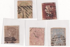GB QV Classic Used Stamp Lot 1841+ – Maltese Cross picture