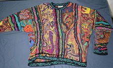 Super Rare Exotic vintage COOGI Sweater 100% Acrylic Made in Australia picture