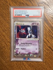 2003 POKEMON EX RUBY & SAPPHIRE MEWTWO EX-HOLO RUBY & SAPPHIRE PSA 1.5 - POP 4 picture