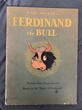 1938 Walt Disney’s Ferdinand the Bull Whitman  Book Munro Leaf Robert Lawson picture