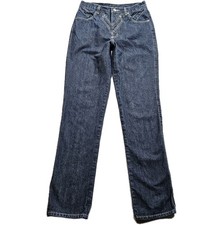 Vintage 80s Rough Rider Jeans Womens 7/8 Long (28x33) Western Straight Bareback picture