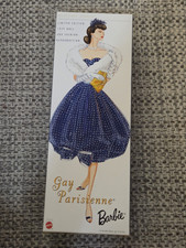 Barbie Gay Parisienne #57610 Collectors Request 2002 Repro/BOX + NUDE DOLL ONLY picture