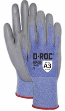 12 PACK PU Coated Work Gloves MAGID D ROC ANSI A3 Touchscreen Compatible SIZE 7 picture