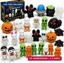 30 PCS Halloween Party Favors Gifts 3D Fidget Toys Goodie Bag Stuffers picture