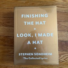 Hat Box: Collected Lyrics of Stephen Sondheim/Box Set/*NEW*/Sealed picture