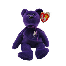 RARE 1997 Ty Beanie Babies Princess Diana Bear EXCELLENT COND, ORIGINAL TAG  picture