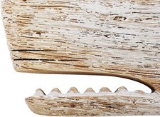 Rustic Wooden Nautical Whale Beach Theme Home Decoration Whale Sculpture wall  picture