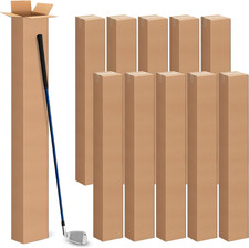 10 Pcs 4X4X48 Inch Tall Corrugated Cardboard Boxes, 4