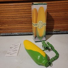 Vtg Rare HTF 90s Novelty Telecorn Cornfone Land-Line 