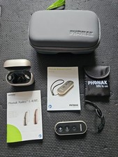 Phonak Hearing Aids Audeo L90 RL With Charging Case, Remote, And Carrying Case picture