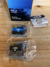 EZInk Premium Ink Cartridges LC103 XL Black And Cyan picture