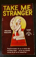Take Me, Stranger William Wallace Saber Book SA-112 1968 Classic Bill Edwards Cv picture